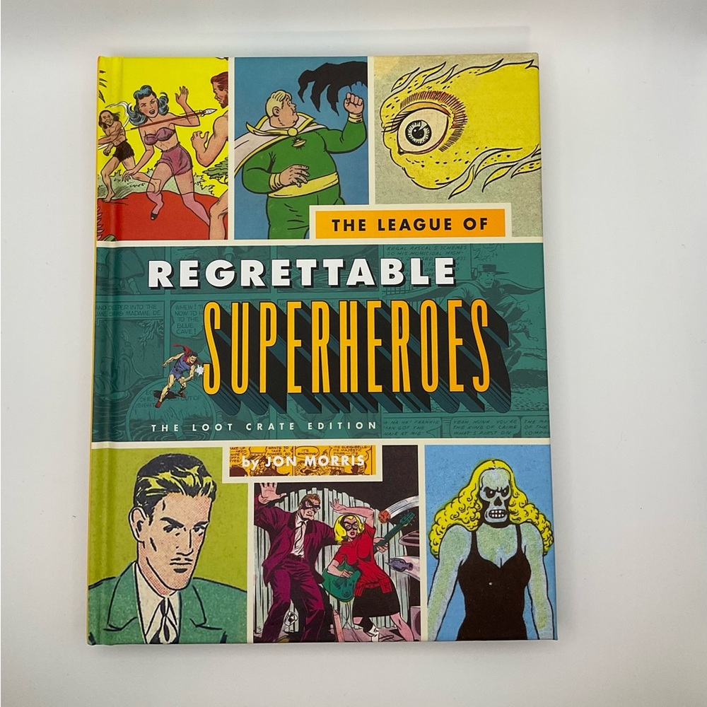 Hardcover Regrettable Superheroes Book - Loot Crate Edition